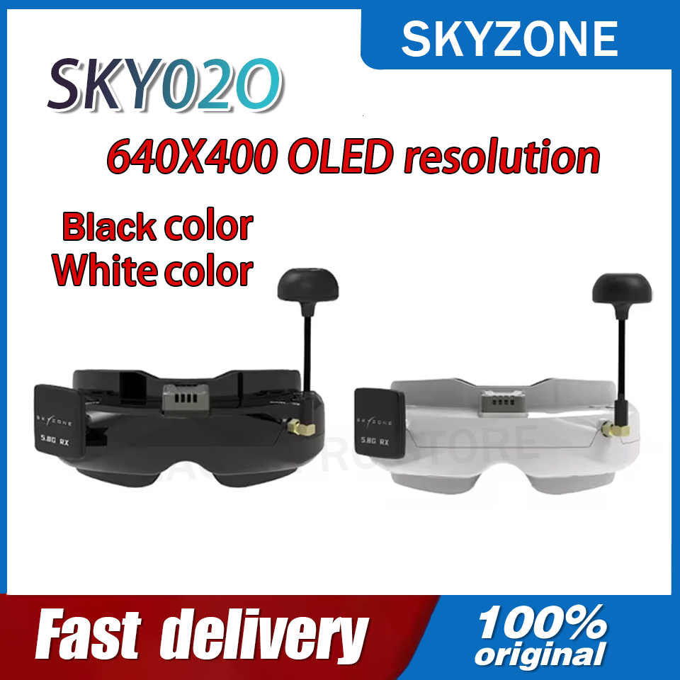 Drone Racing Battery - SKYZONE SKY02O OLED 5.8GHz 2S-6S FPV-bril