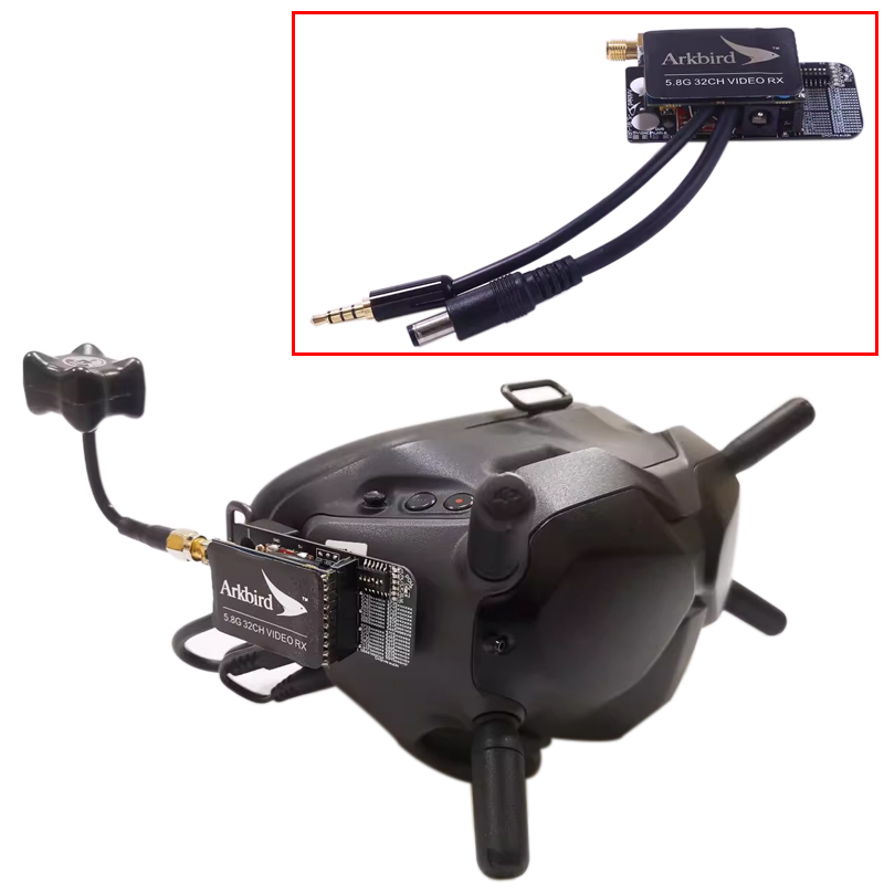Drone Racing Gate - 1 Stuks 7.4-17.6S Arkbird Videobril Hd