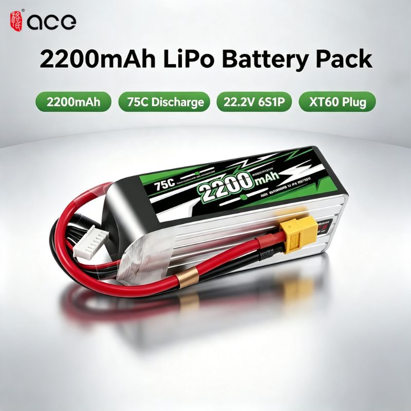 Drone Racing Battery - NIEUWE Gens ACE 22.2V Lipo Batterij
