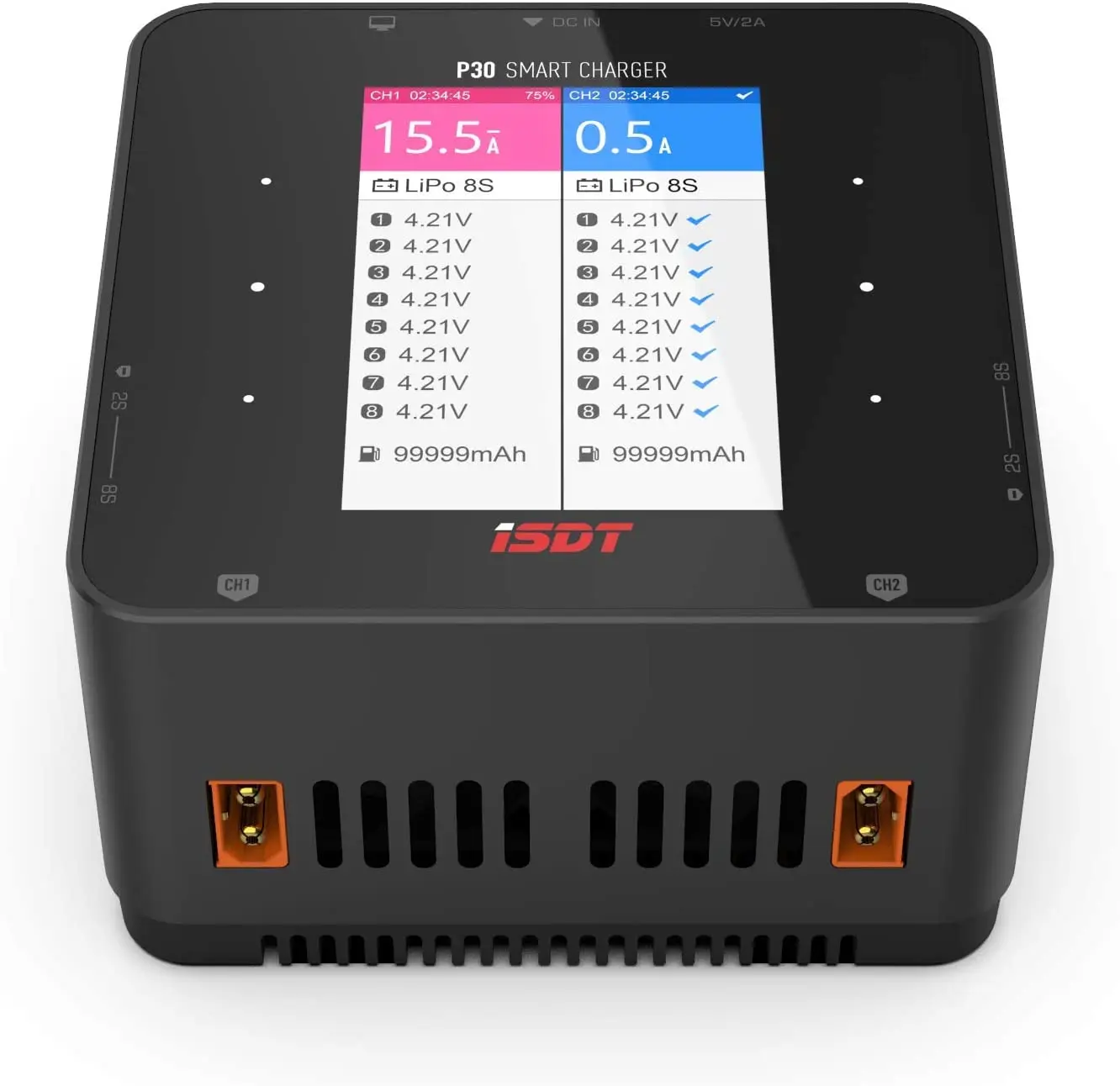 ISDT P30 Dual Channel Smart Ba - Drone Racing Charger recensie en prijs