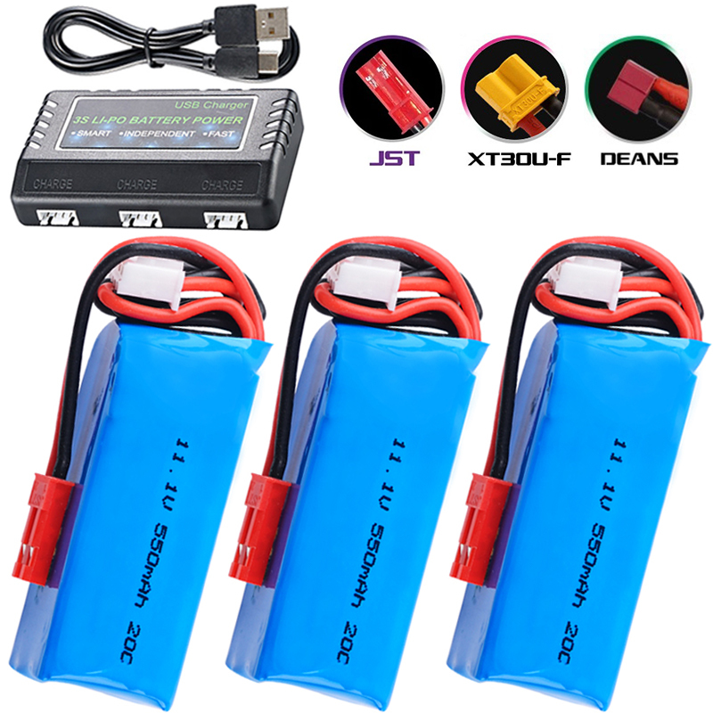11.1V 550Mah Lipo Batterij Voo - Drone Racing Charger recensie en prijs