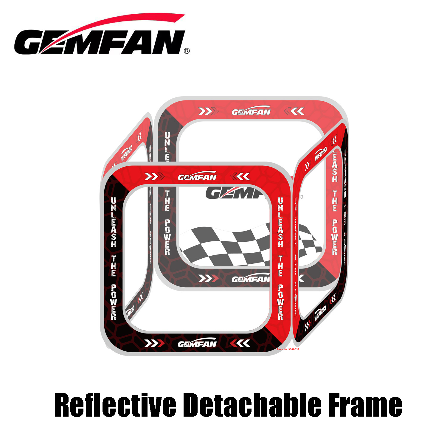 Gemfan 80*80Cm Fpv Race Cube G - Drone Racing Flag recensie en prijs