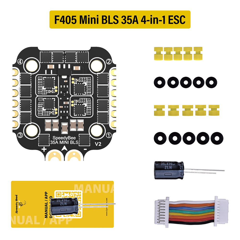 F405 MINI SpeedyBee F405 Mini  - Drone Racing Flight Controller recensie en prijs