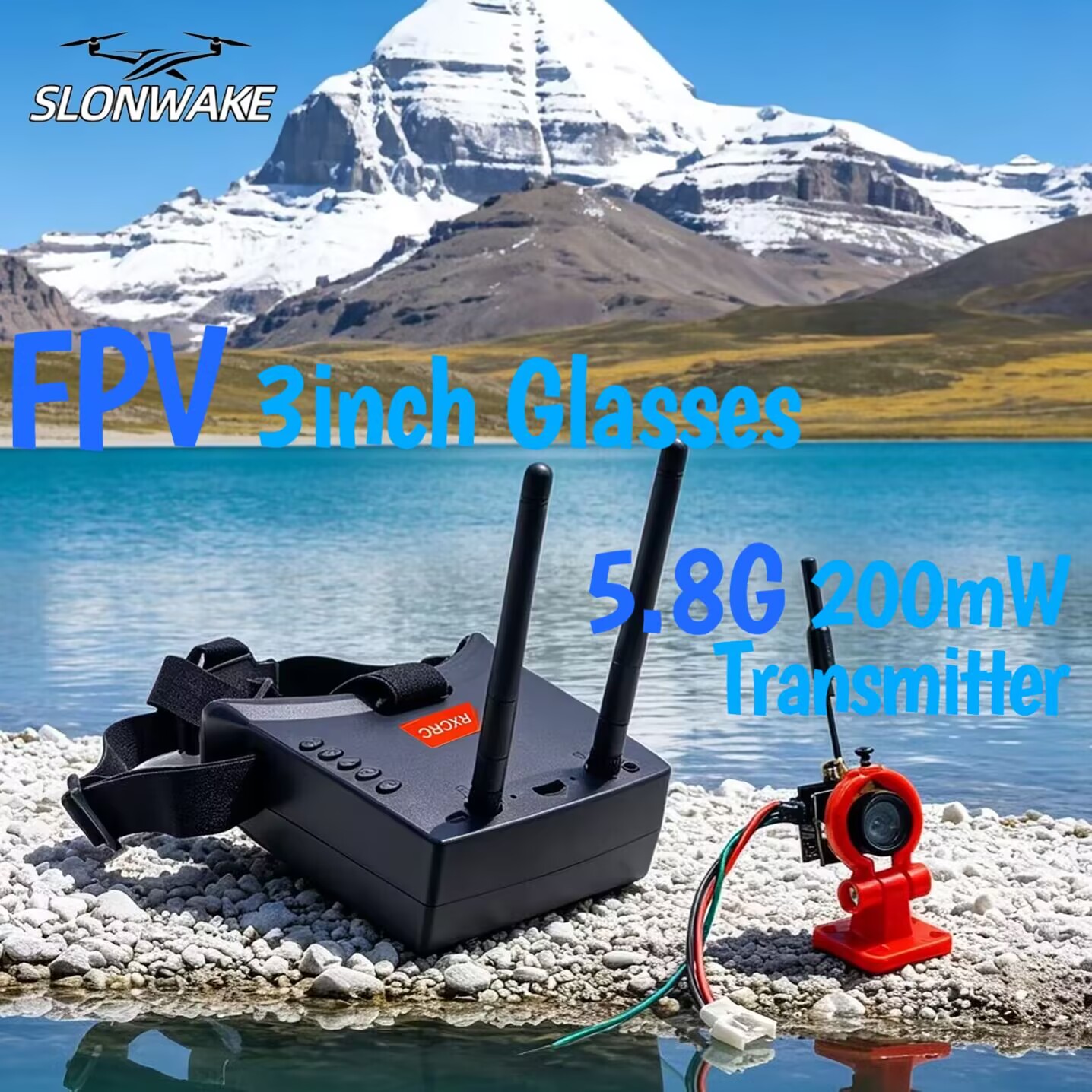 SLONWAKE 5.8G analoge VTX-tran - Drone Racing Vtx recensie en prijs